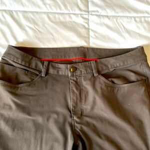 Men’s 34x32 standard ABC pants charcoal color